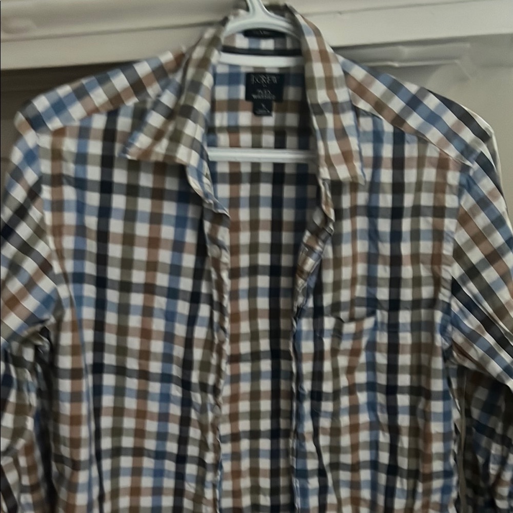 Men's Multi-Color Checkered Shirt